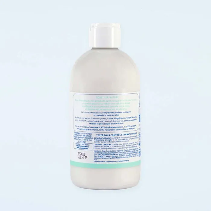 Lait corps hydratant Adulte BIO non parfumé Peaudouce - 400ml-1