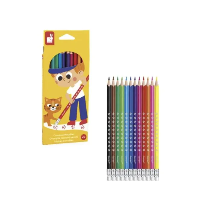 Crayons de couleur effacables-1