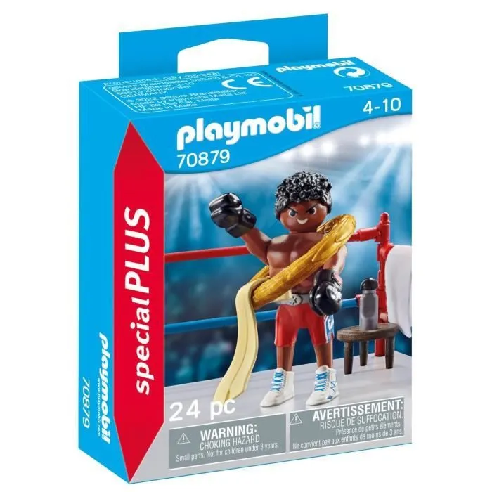 PLAYMOBIL - 70879 - Champion de boxe-0