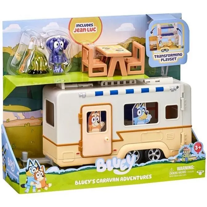 Figurine La Caravane de Bluey - MOOSE TOYS-1