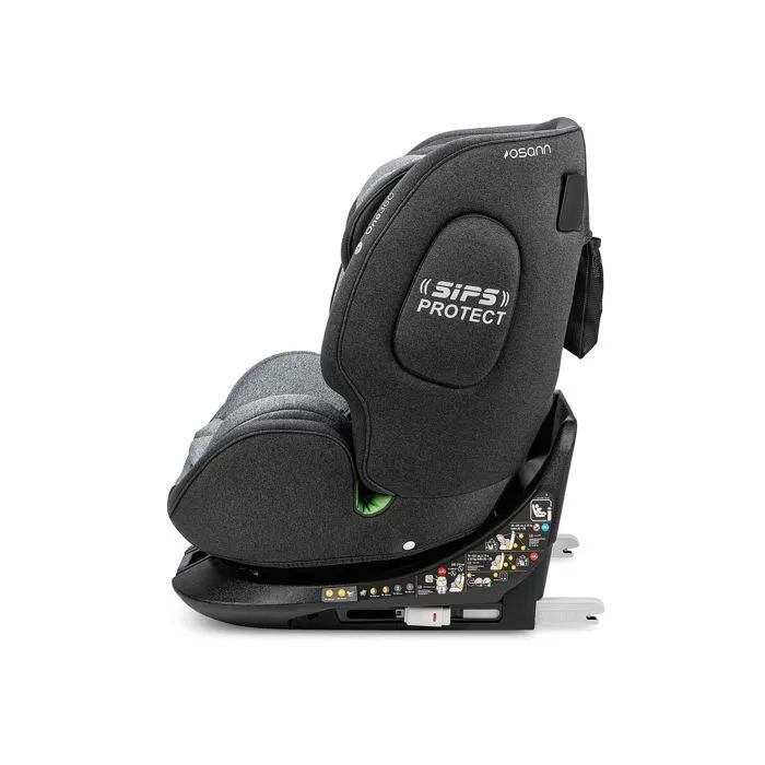OSANN - Siège auto bébé/enfant One360 rotatif Isofix - 40-150 cm - 0 à 12 ans - Groupe 1/2/3  Gris - 40-150 cm-2