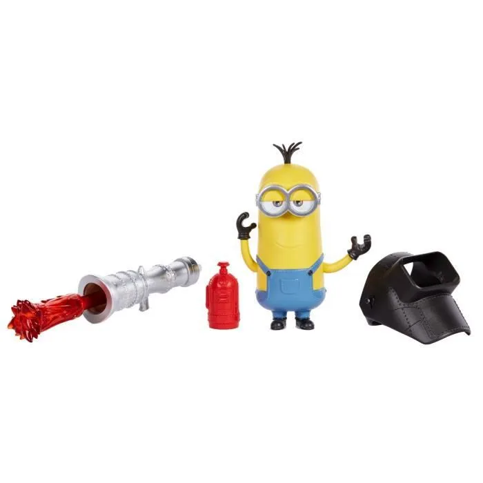 Figurine Les Minions Kevin 11 cm - Figurine à collectionner pour enfant dès 4 ans-1