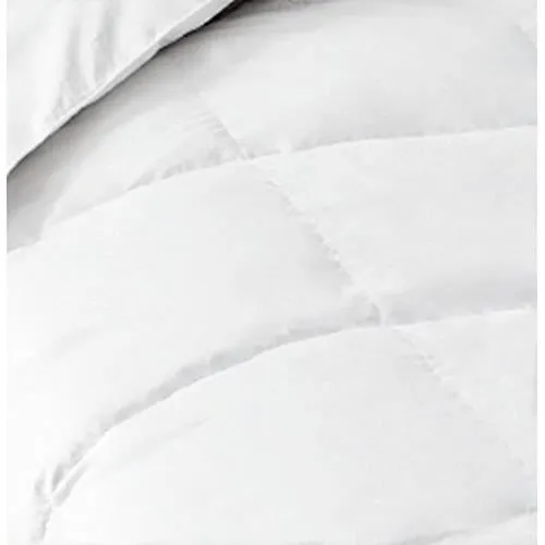 Couette Prestige Quallofil Allerban Chaude - ABEIL - 140 x 200 cm - Coton - Blanc-1