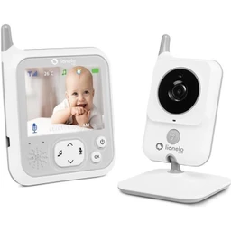LIONELO Babyline 7.1 - Babyphone vidéo - Sans fil - Jusqu'à 40 heures - Communication bidirectionnelle - Vision Nocturne-0