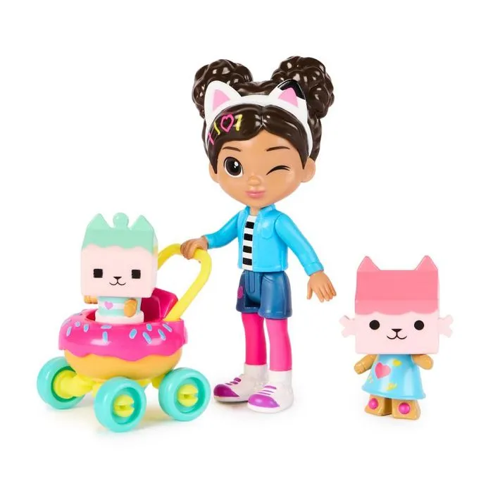 Gabby's Dollhouse Feline Caretaker set figures + accessoires-3