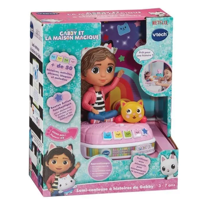 VTECH GABBY ET LA MAISON MAGIQUE - LUMI-CONTEUSE A HISTOIRES DE GABBY-6