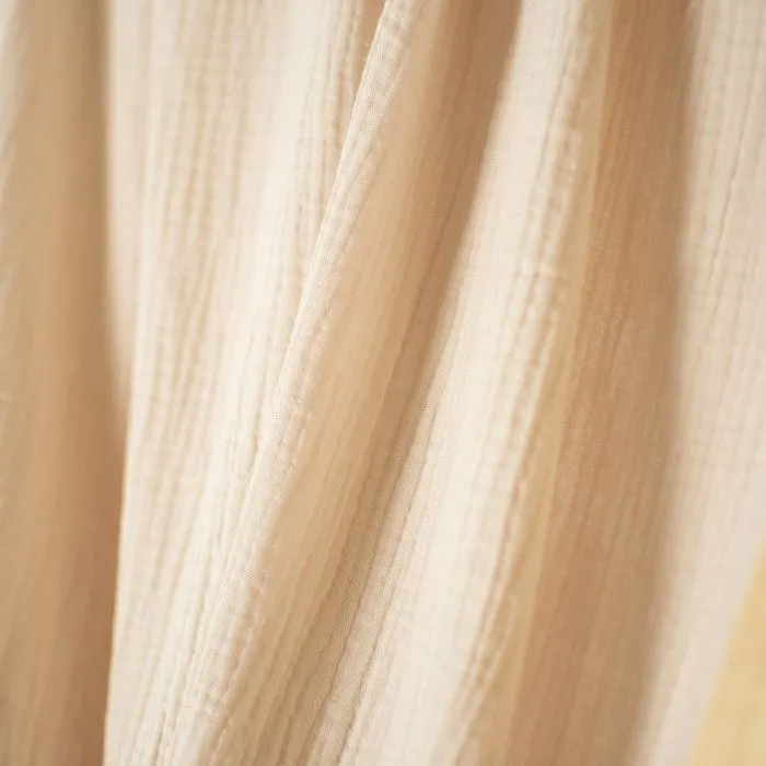 Ciel de Lit - SOLO - Cabane - Gaze de coton - Beige - 130x390 cm-2