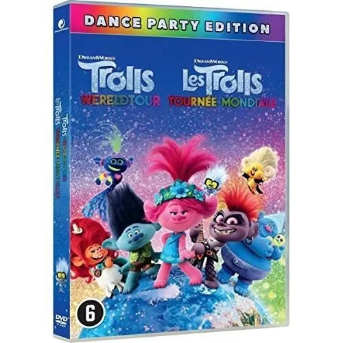 DVD - WARNER - TROLLS 2 - Tournée Mondiale - Inclus Version Française - Animation-0