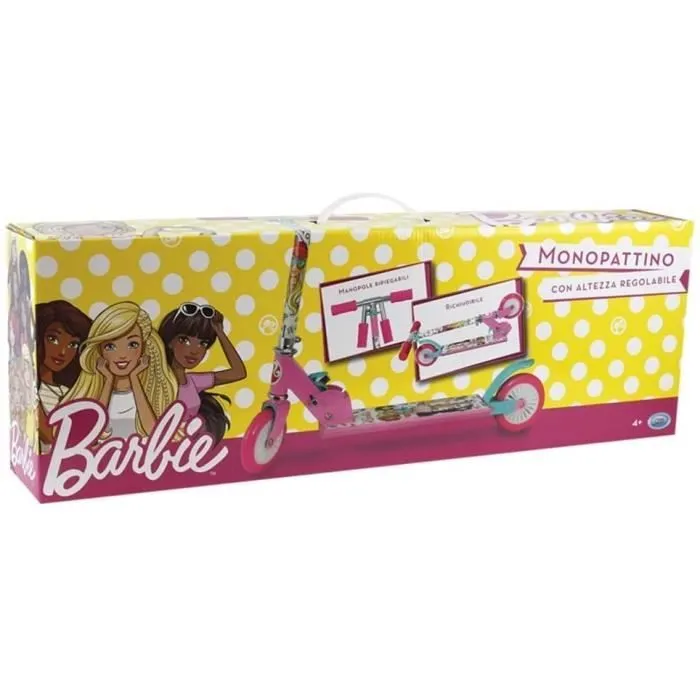 Trottinette - ODS - Barbie - Rose - 2 roues - Aluminium 65 cm-2