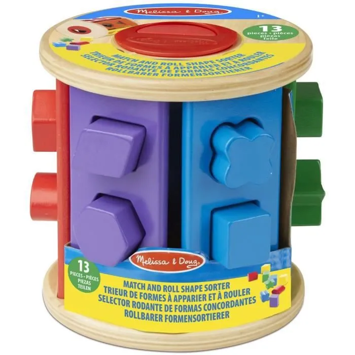 MELISSA & DOUG Trieur De Formes À Apparier Et À Rouler-0