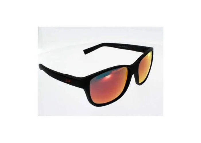 Lunettes de soleil - Julbo - Powell - Noir mat/rouge - Verres Spectron 3 - Catégorie 3-1