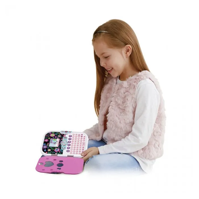 Livre electronique enfant KidiSecrets modele selfie music 2.0 - Agenda secret - Rose-3
