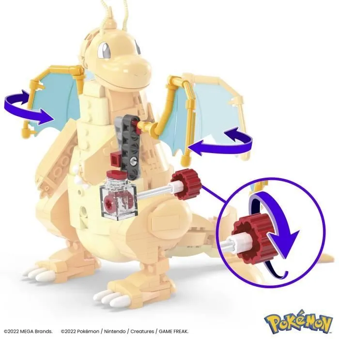 MEGA Pokémon - Dracolosse - Jouet de construction - 7 ans et + HKT25-3