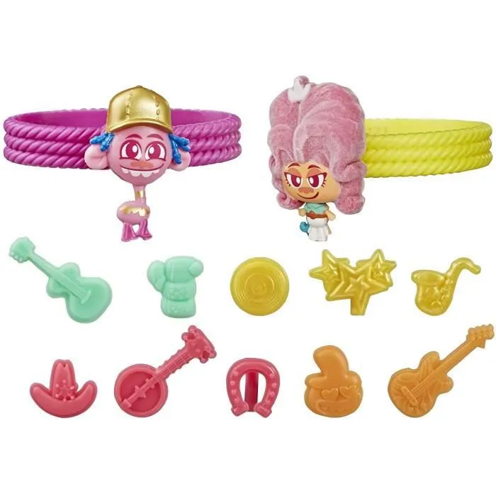 Figurines Les Trolls 2 : Tournée Mondiale - Petits Danseurs HASBRO-4