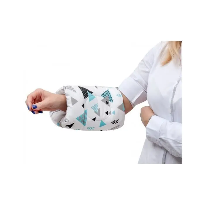 Bellochi Brassard Allaitement - Mini Coussin 100% Coton - - Pret a Partir - Petit Coussin d'allaitement - 24x18 cm - Tresor-0