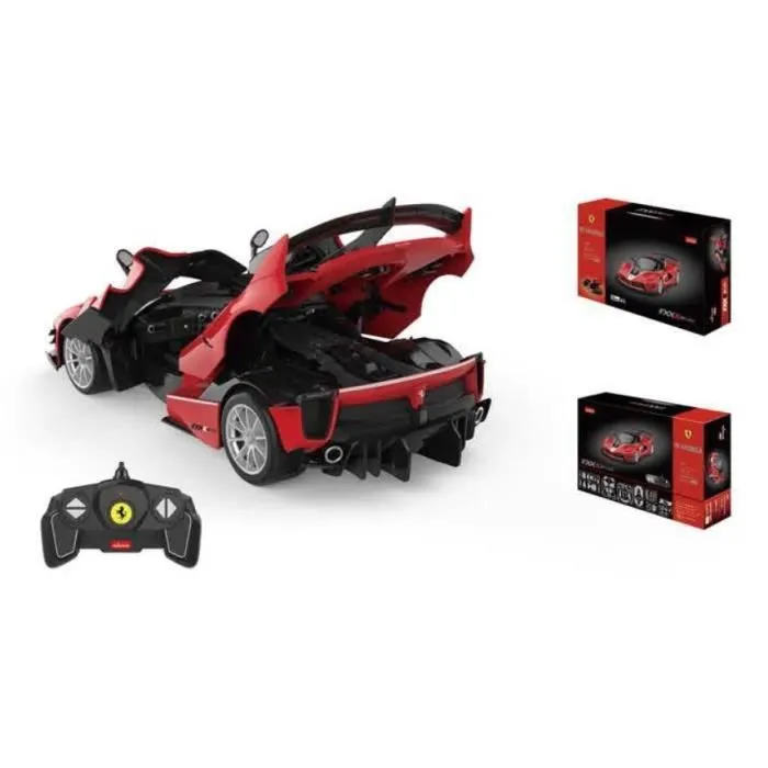 Voiture à monter R-C Ferrari FXX-K 1:18 - RASTAR - Rouge - Radiocommandé - Kit carrosserie-1