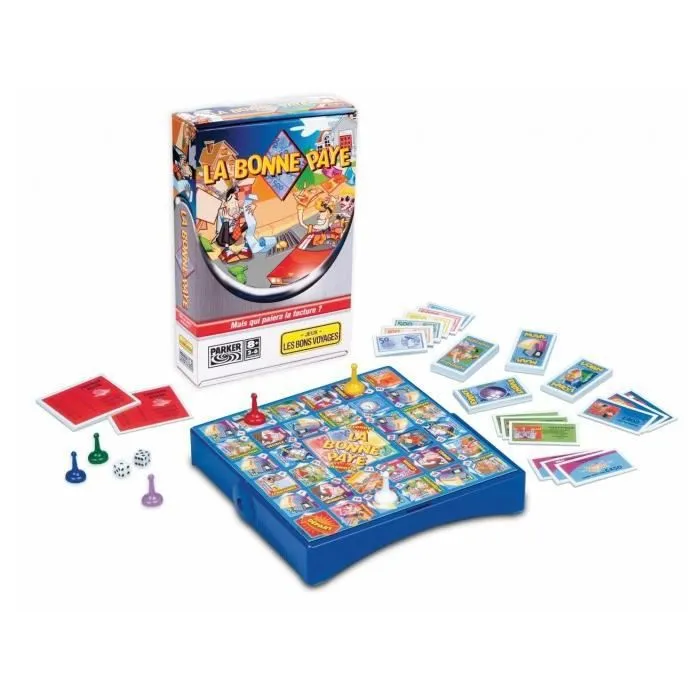 LA BONNE PAYE - Jeu de societe de voyage-2
