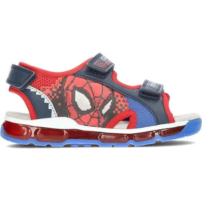 Sandales - Geox - J450QB - Spiderman - Bleu - Enfant - Scratch-0