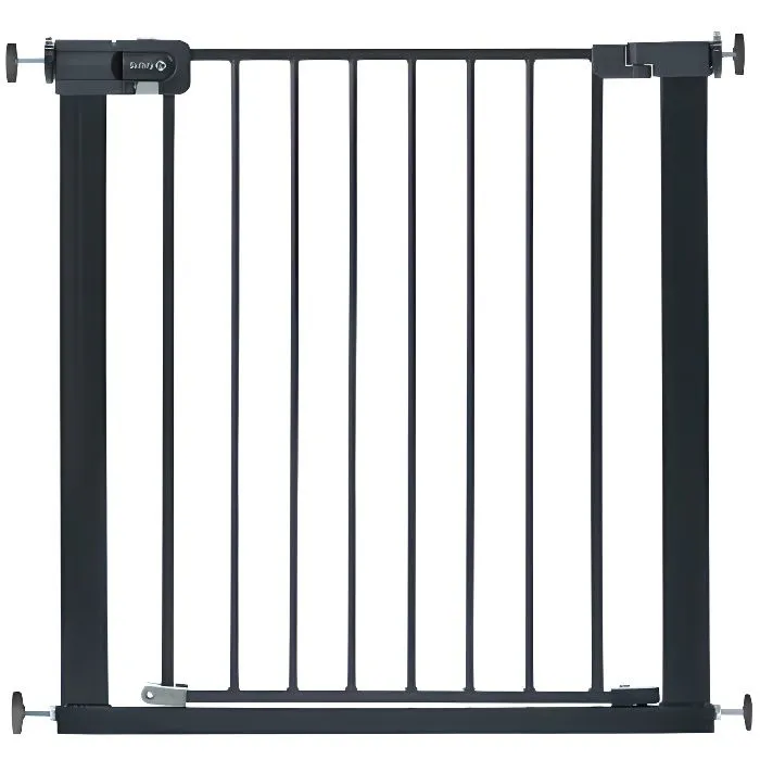 Barrière de sécurité enfant Easy Close Metal - SAFETY 1ST - Réglable de 73 à 80 cm - Anthracite - Métal-0