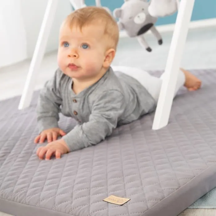 Tapis de Sol en Mousse pour Bébé - ROBA - roba Style - Gris - Pliable et Déhoussable-3