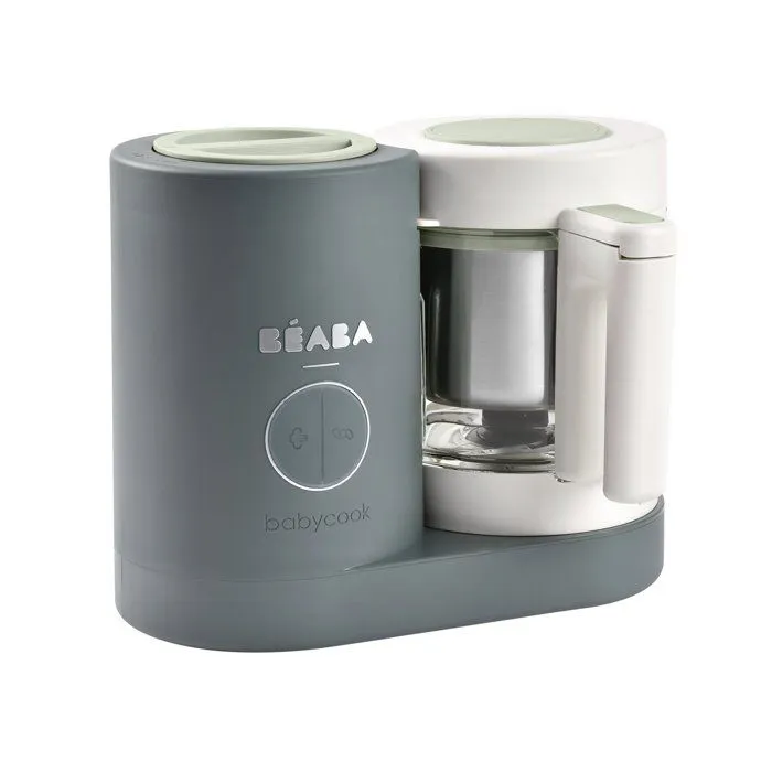 BEABA - Babycook Néo Robot Cuiseur Bébé 6 en 1 Gris Minéral-3
