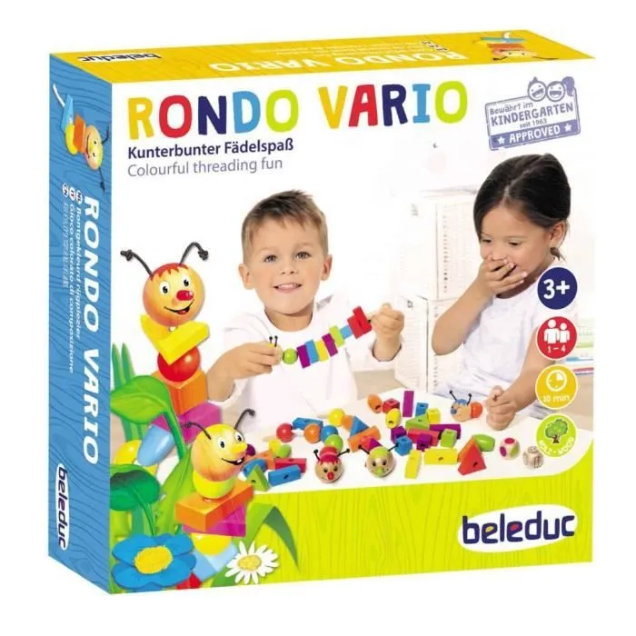 Beleduc Jouet au fil Rondo Vario Multicolore 22481-1