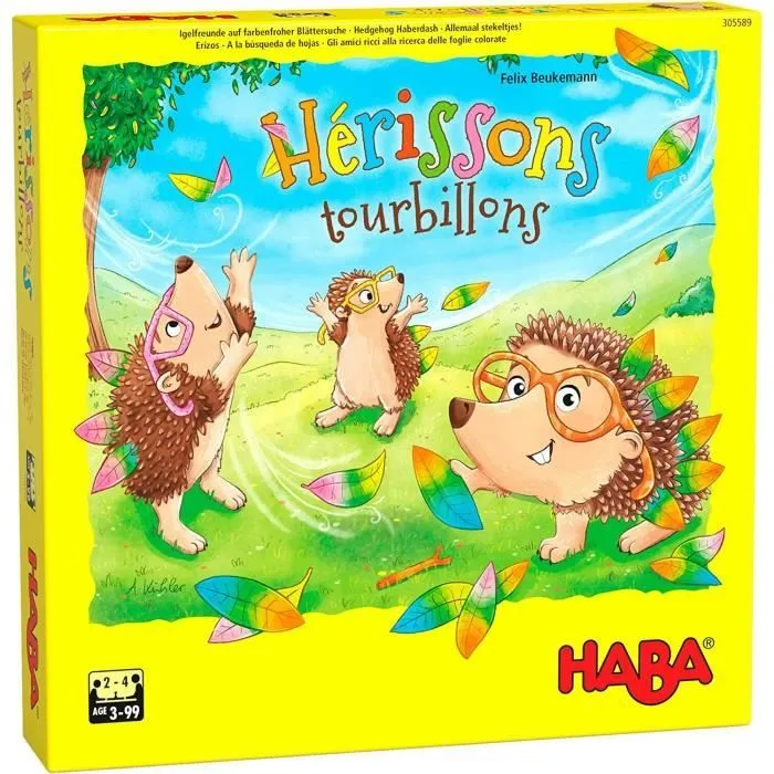 Jeu de mémoire Hérissons tourbillons - HABA - 3 ans et plus-0