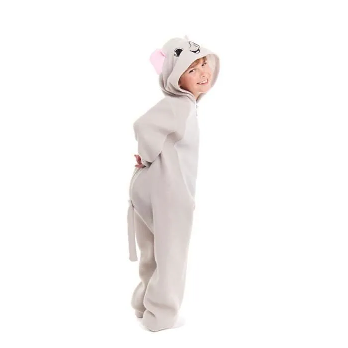 Partilandia Déguisement d'éléphant safari pour enfants (7-9 ans)-3