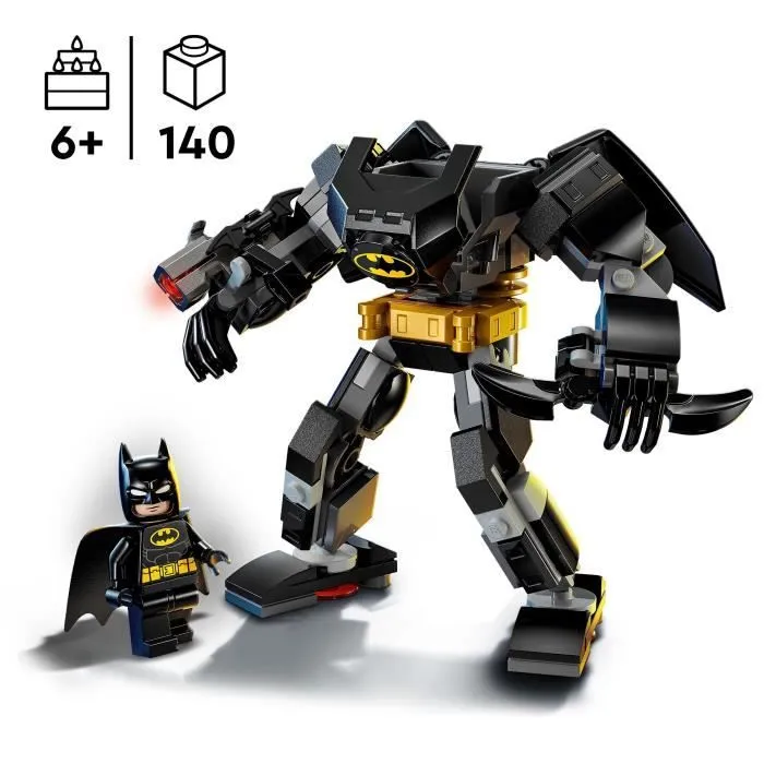 LEGO® Super Heroes DC 76270 L’armure robot de Batman- Figurine d’action articulée-1
