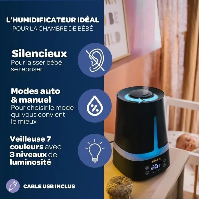 Humidificateur - BEABA - 920416 - Night blue EU-3