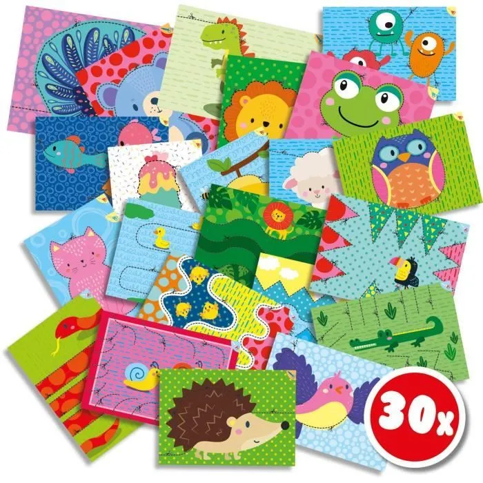 SES CREATIVE - J'apprends à découper - Ciseaux pour enfant sûrs - Multicolore-2