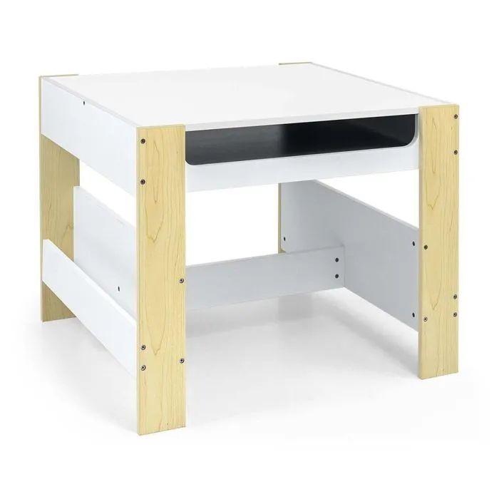 Table et chaises - MILLY MALLY - Sven Natural - Bois massif - 2 places - Bureau enfant-2