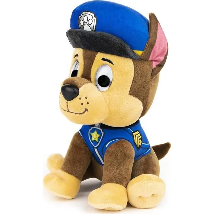 Peluche Chase la Pat' Patrouille - PAW PATROL - 25 cm - Mixte - Marron - Enfant-2