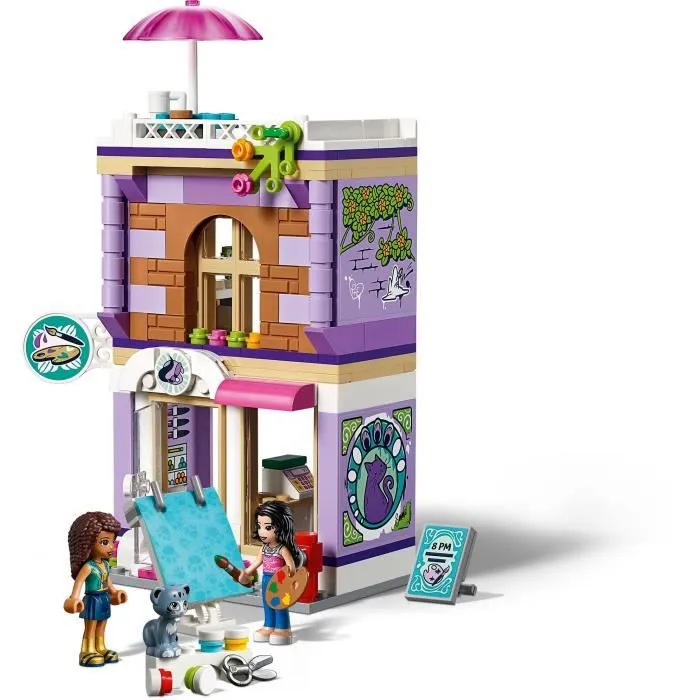 LEGO® Friends 41365 L'atelier d'artiste d'Emma - jeu de construction-4