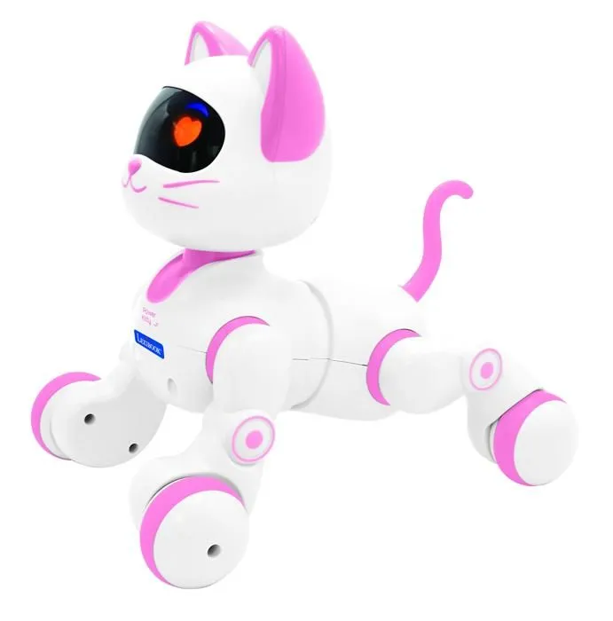 Chat robot programmable - Power Kitty - Junior - Télécommande - Effets sonores - Batterie rechargeable-3