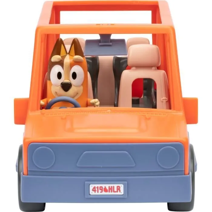 Voiture de Bluey - BLUEY - Véhicule familial avec figurine Chilli et accessoires-6