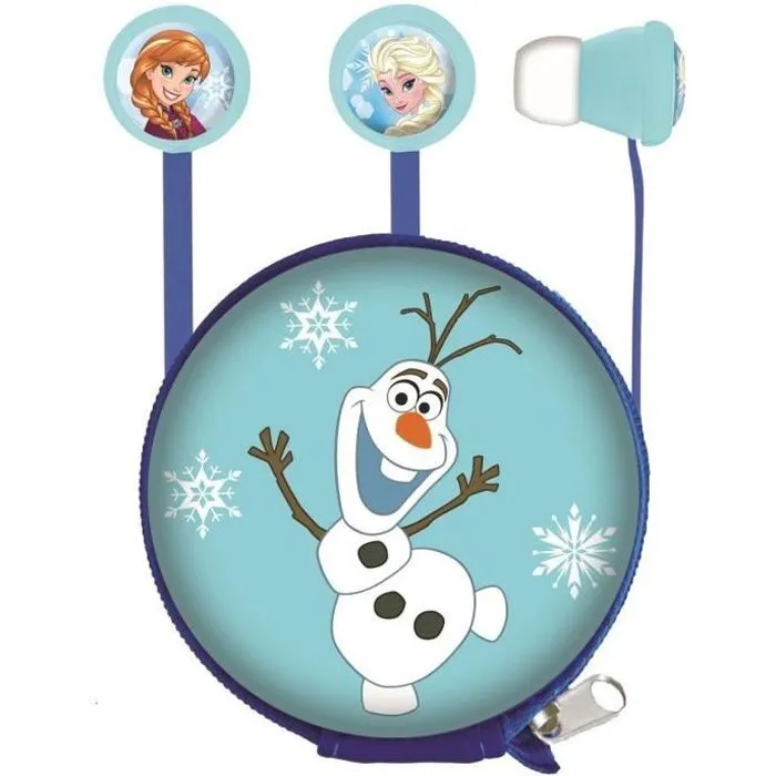 Écouteurs enfant La Reine des Neiges - Pochette incluse - LEXIBOOK-0