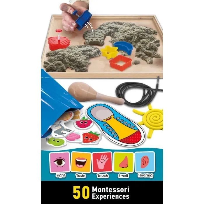 Laboratoire éducatif - LISCIANI - Montessori - 50 expériences - Matériel complet - Activités ludiques et pédagogiques-3