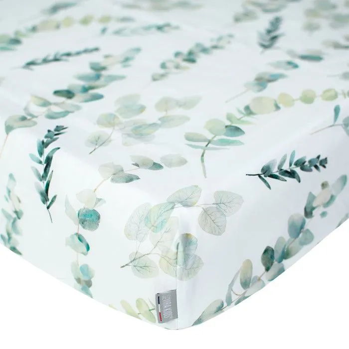 Drap housse berceau en coton Eucalyptus 40 x 80 cm Multicolore-3