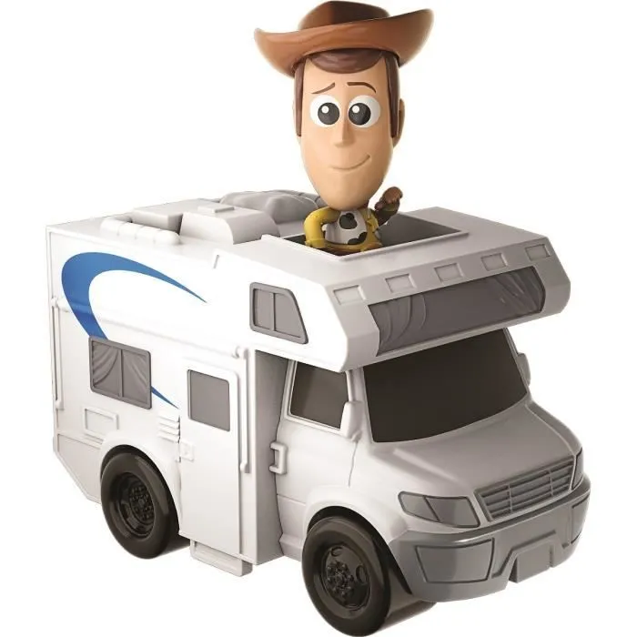 TOY STORY 4 Mini-figurine Woody et son camping-car-0