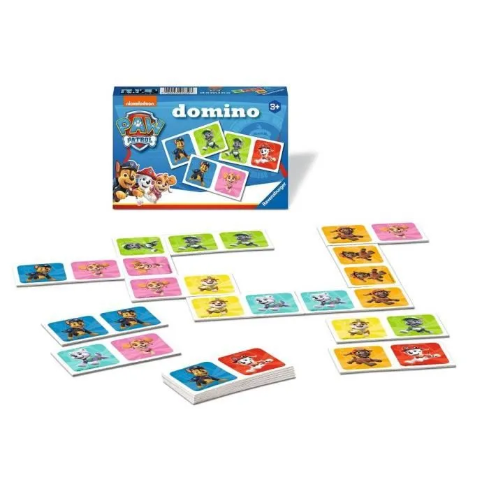 Ravensburger - Jeu Educatif - Domino - Pat'Patrouille - A partir de 3 ans-1