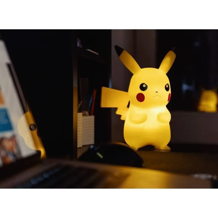 TEKNOFUN Lampe figurine LED Pikachu avec télécommande - 25 cm-6