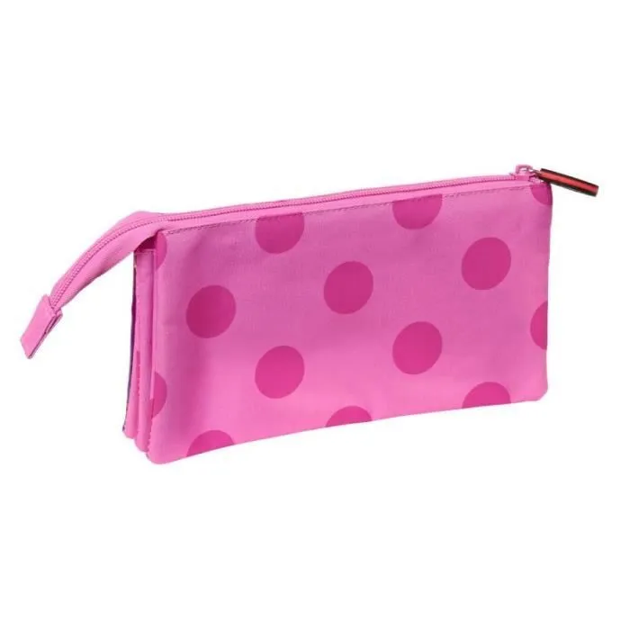 Trousse d'Ã©colier Lady Bug Fuchsia (22 x 12 x 3 cm)-1