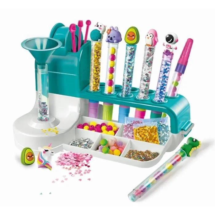 Clementoni - Atelier des Stylos - Crée et personnalise 10 stylos - Fabriqué en Italie-1