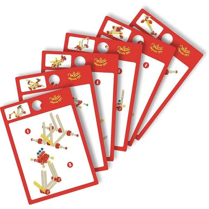 Coffret de construction - VILAC - Batibloc - Bois - Enfant - Livré monté-2