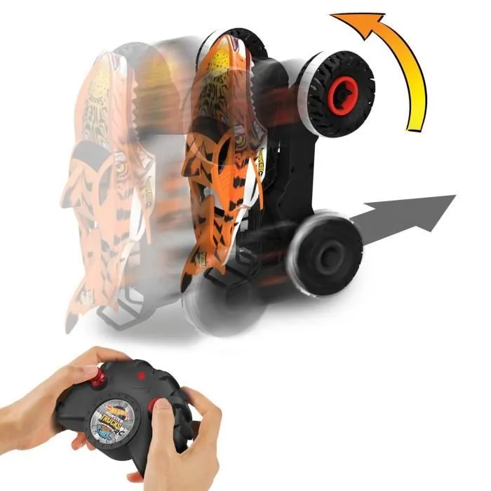 Hot Wheels®-Monster Trucks-L’Inarrêtable Tiger Shark-Véhicule RC HGV87-7