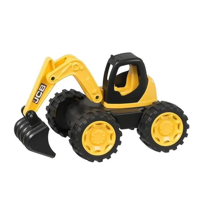Véhicule de pelle - JCB - JCB 7 - Jaune - Cabine tournante - Bras mobile-0