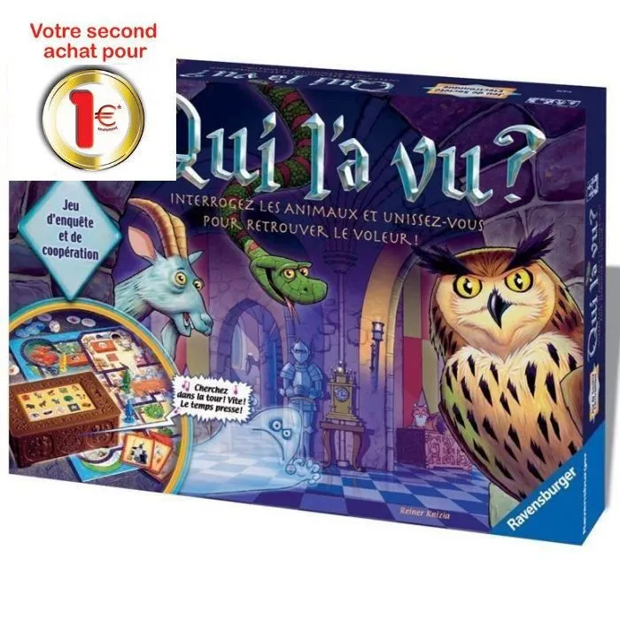 RAVENSBURGER Jeux de Société Qui l'a Vu-4