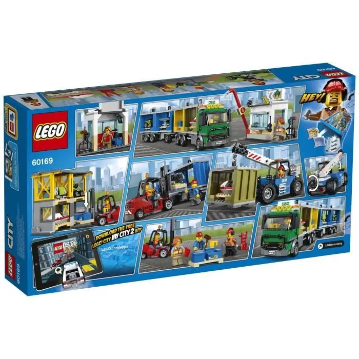 LEGO® City 60169 Le Terminal à Conteneurs-2