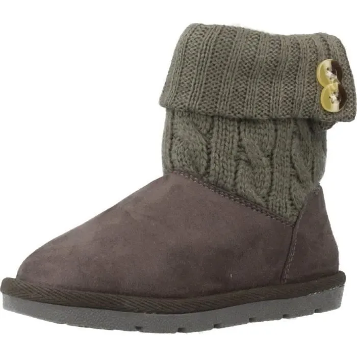 Bottes pour fille - CHICCO - 74093 - Gris - Textile - Haute tige-0
